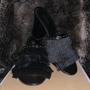 Michael Kors Black Gallagher Mule